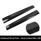 for Tesla Model Y 3 ABS Carbon Fiber Center Console Wrap Cover Kit Dashboard Armrest Door Side Trim Sticker Interior Accessories