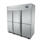 Kitchen 6 Doors Upright Freezer Refrigerator Restaurant 1465L Vertical Cooler Refrigerator Fridge