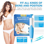2 IN 1 Auto Micro Skin Tag Remover Device Standard And Micro Skin Tag Removal Kit Adult Mole Wart Remover Face Care Beauty Tools