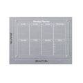 Magnetic Acrylic Calendar for Fridge Refrigerator Monthly Dry Erase Board Markers & Magnetic Pen Holder, Organic Glass Clea