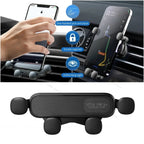 For Audi A6 C6 4F 2005-2011 Mobile Car Holder Fixed Bracket Base Special Car Phone Mount Wireless Charging Car Accessories
