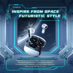 TG11 Wireless Bluetooth Earphones with Intelligent Noise Reduction and LED Cool Light Effect Esports Gaming Earphones No Delay