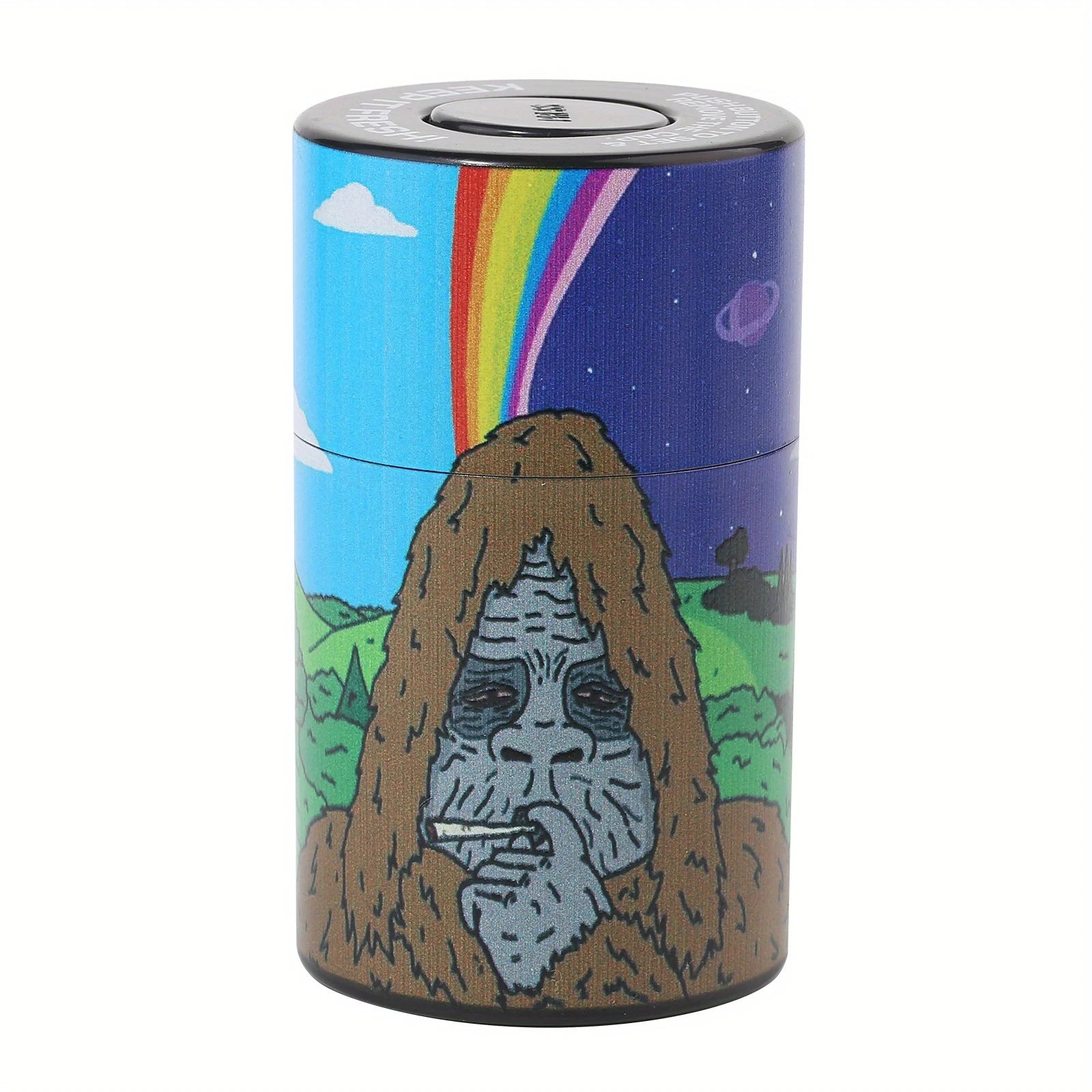 18 Pieces Gorilla Themed Portable Smoking Set, Stash Box Grinder Rolling Tray Machine Combo Easy To Carry