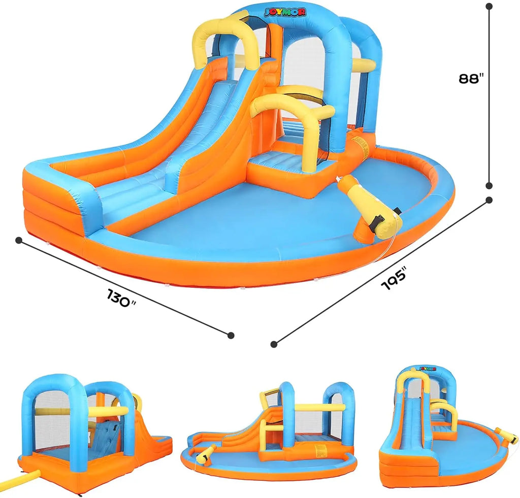 5-in-1 Inflatable Water Slide Park