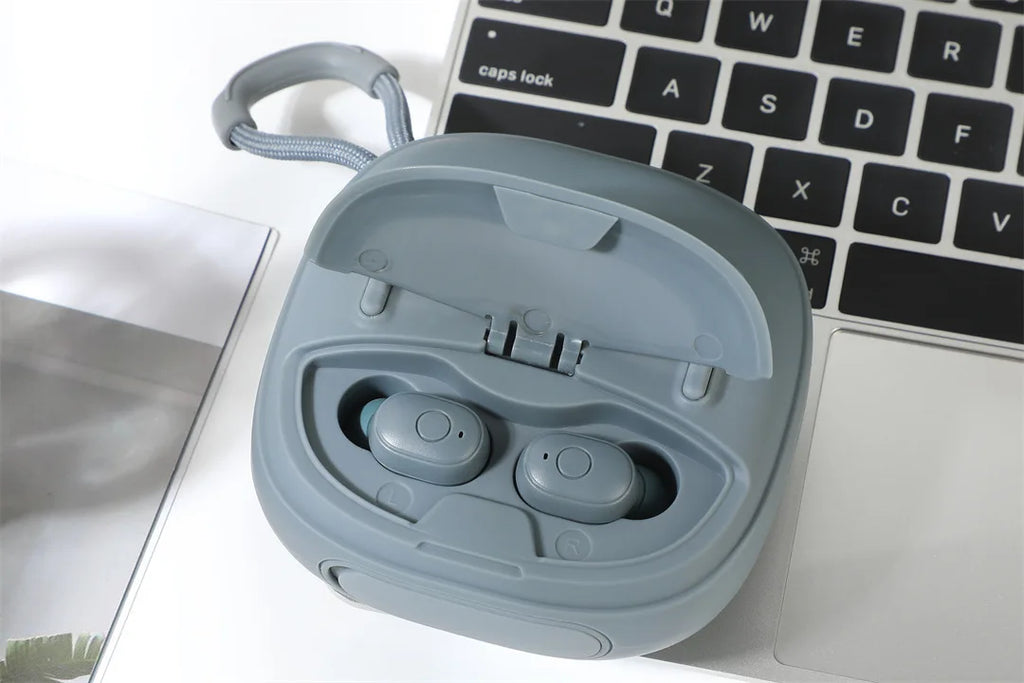 TG813 Bluetooth speaker paired with headphone speaker, portable outdoor wireless earbuds, mini speaker