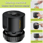 Electric Mason jar vacuum machine for home portable mason lid vacuum sealer for kitchen fruit preservation food storage seal