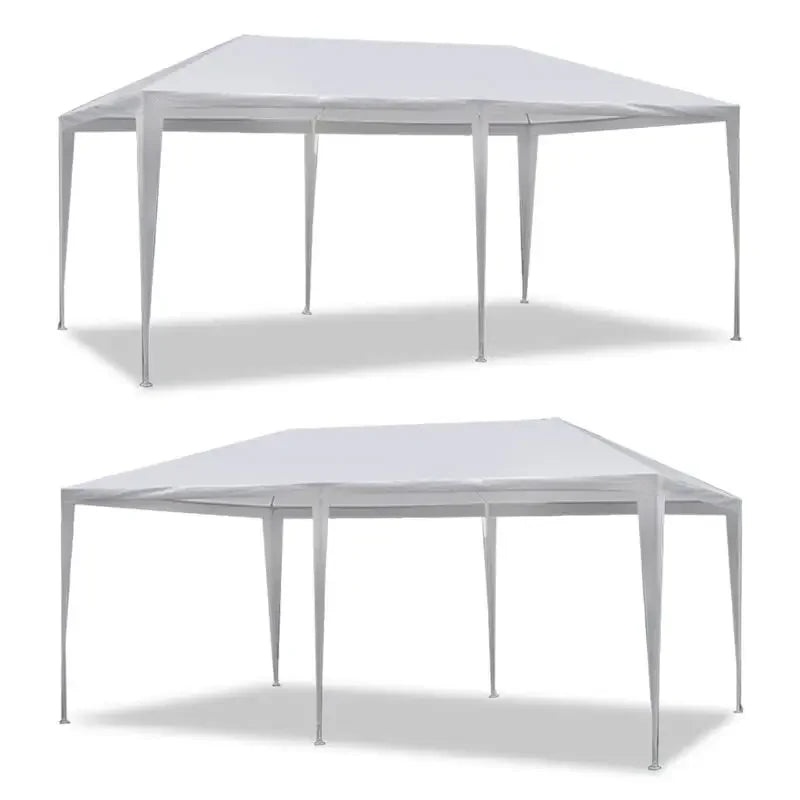 White Outdoor Party Tent - 10x10/20/30 Sizes - Wedding, Cater Event Gazebo Canopy | AlluCanFind