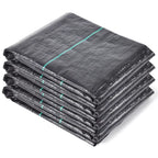 Weed Membrane Garden Landscape Fabric Anti Grass Cloth Strong Breathable Plastic Mulch Thicker Durable Ground Cover Sheet Mat