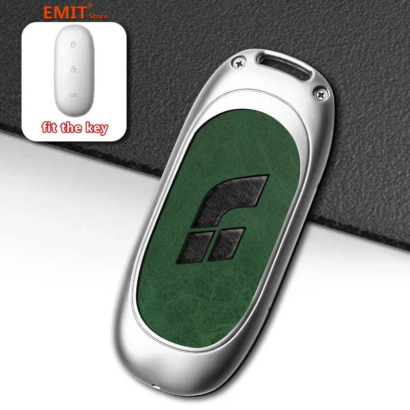 for Lixiang LEADING IDEAL L7 L8 L9 MAX Li Auto Key Case Smart Remote Holder Keychain Bag Protection Shell Cover Car Accessories
