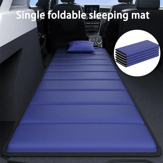 Non-inflatable  Car Travel Bed Outdoor Camping Folding Bed Portable SUV Mattress Universal Travel Mattress