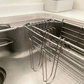 Kitchen Storage rack Hanging Cup Drying Rack for Water Bottles Coffee Mugs  Storage with Hooks Space Saving Bathroom Organizer