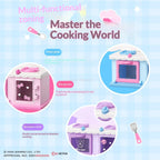 Sanrio Characters Blind Box Kuromi Cinnamoroll Hellokitty Mini Kitchenware Set Kawaii Happy Little Kitchen Figures Toy Gift