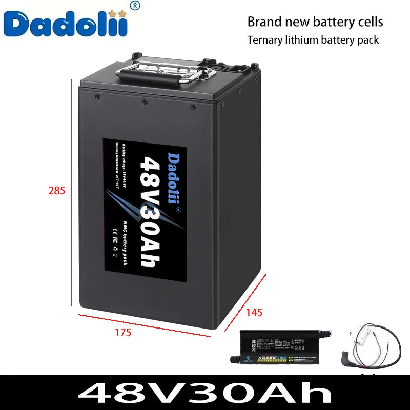 Factory orders 48V60V72V30Ah40Ah lithium battery for two wheeled and three wheeled electric vehicles