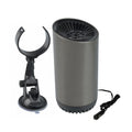 12V Car Heater Fan Cars Window Windshield Defogging Defrosting Auxiliary Heater Electric Fan Heater Portable Fan With Bracket