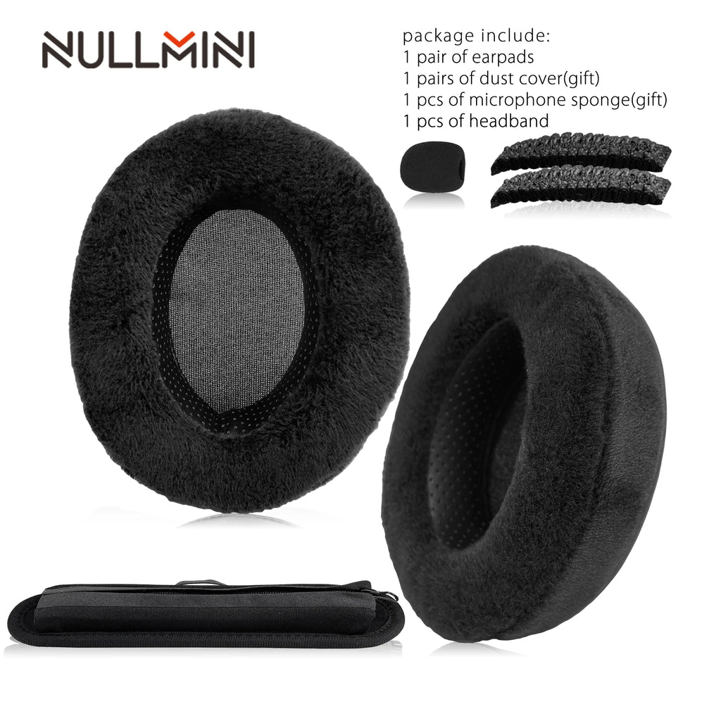 NullMini Replacement Earpads For Logitech G Pro X Headphone Cooling Gel Earmuffs Ear Cover Headband HeadBeam