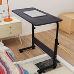 Movable Bedside Computer Desk Adjustable Bed Table with Lift Function Portable Home Desk Laptop Use Bedside Nightstand Bedroom