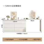 Luxury Dressing Table Drawer White Makeup Mirror Corner Desk Dresser Table Cabinet Organizers Storage Penteadeira Home Furniture