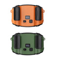 Outdoor Double Air Outlet Fan Portable Waist Hanging Neck Strong Dual