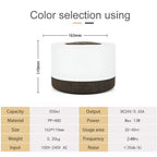550ml Ultrasonic Essential Oil Diffuser with LED lights Adjustable Cool Mist Modes for Aromatherapy Humidifying for home bedroom