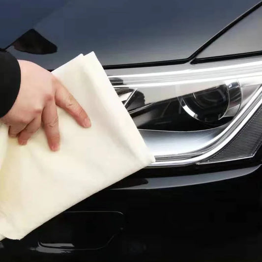 Super Absorbent Fast Drying Car Drying Towel Shammy Natural Real Leath