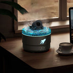 Volcanic Crack Light Cannons Humidifier Essential Oil Diffuser Cannon Blast Turret Aromatherapy Humidifier Aromatherapy Diffuser