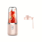 6 Blades USB Portable Juicer Maker, Juicer Fruit Juice CupAutomatic Small Electric Juicer Smoothie Blender lce CrushCup