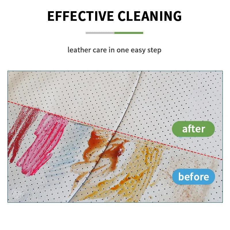 Car Interior Cleaner Agent Ceiling Cleaner Leather Flannel Woven Fabric Water Free Multipurpose Auto Dash Cleaning Tool 120ML