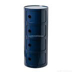 Nightstands Modular Bedside Table Round Large-capacity Storage Bedside Small Cabinet Bedroom Simple Storage Narrow Side Cabinet