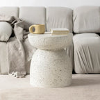 Creative Side Table Small Cream Wind Sofa Table Art Coffee Stand for Living Room Modern Balcony Storage Table