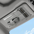Multifunctional Car Storage Bag Sunshade Card Holder Sunglasses Clip Car Glasses Organizer