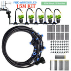 DIY 5-20M Free Bending Universal Spray Kit for Backyard Garden Irrigation Sprinkler Dust Removal Misting Cooling Humidification