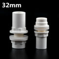 20-50mm PVC Pipe Thicken Connectors Fish Tank Pipe Drainage Connector Garden Drain UPVC Pipe Adapter Water Supply Pipe Fittings