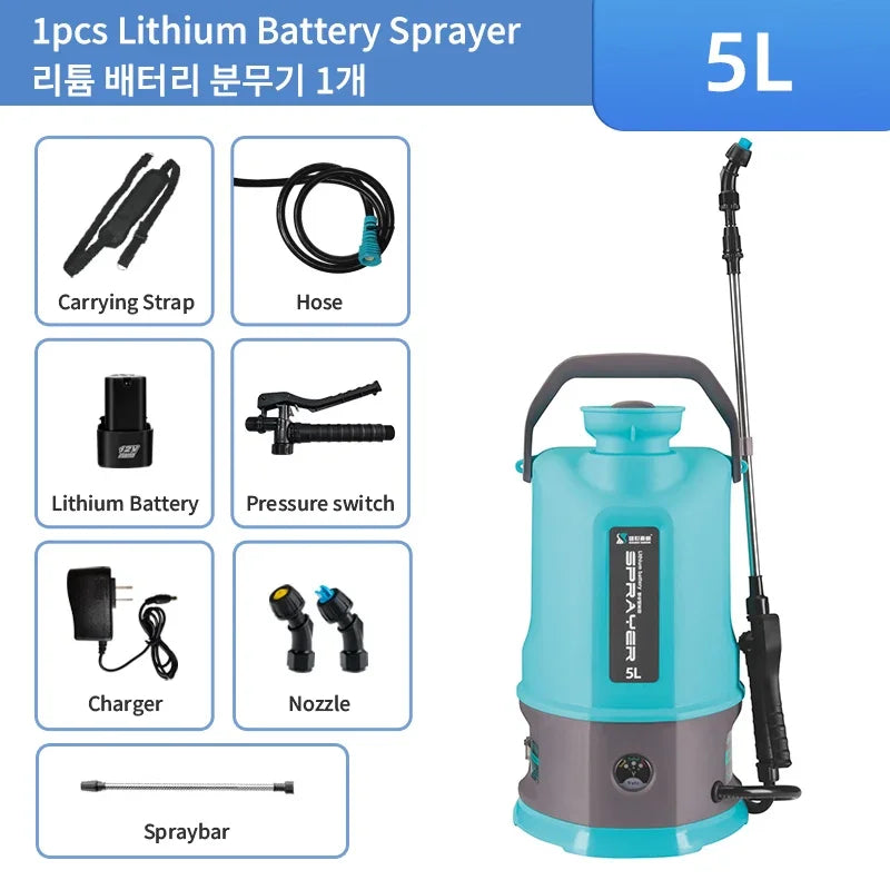 5L-20L Capacity Optional Sprayer Garden Agriculture Irrigation Sprayer Disinfection Pesticide Dispenser