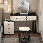 Light Luxury Simple Dresser Bedroom Solid Wood Smart Home Multi-functional Bluetooth Speaker Girls Makeup Table
