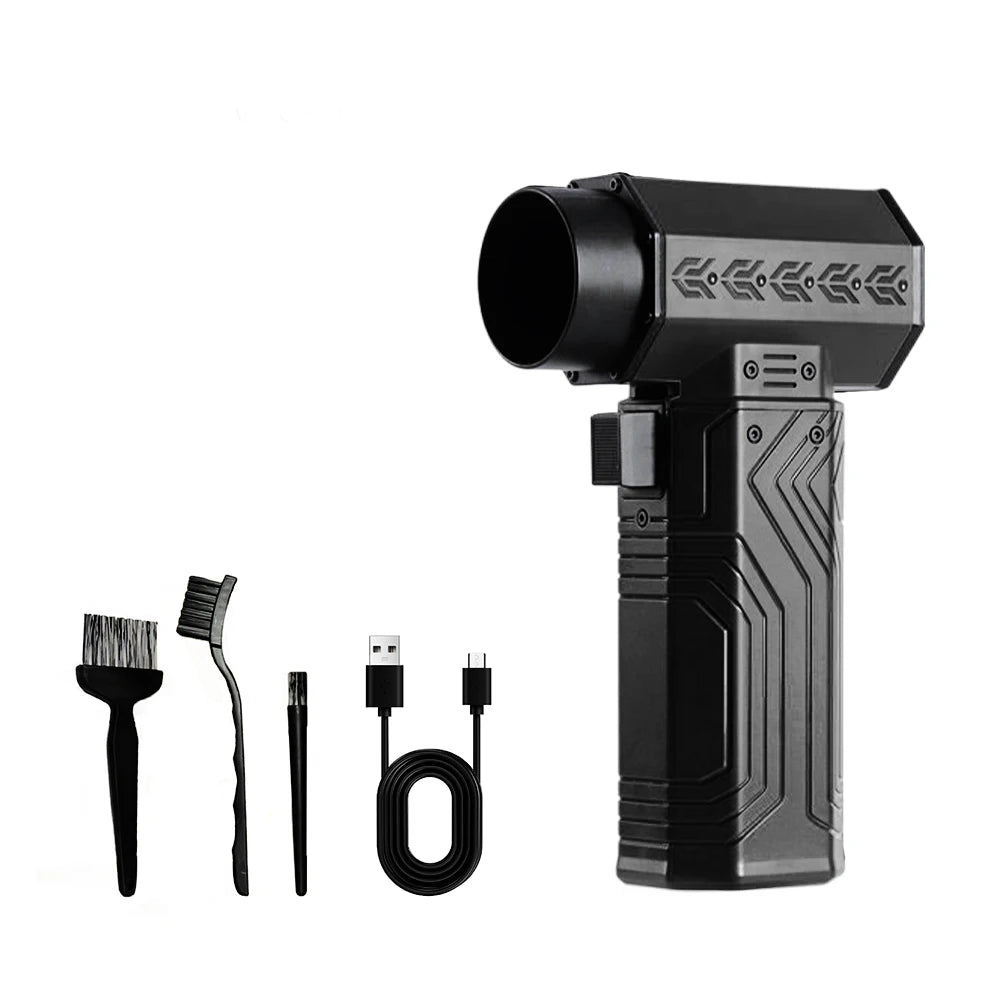 Powerful Turbo jet fan Violent Turbo Fan Car Violent Air Gun 600g Thrust Stepless Speed 70m/s High Power Turbofan Leaf Blower