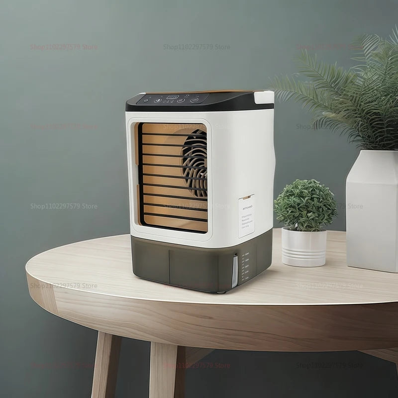 2025 NEW Portable Desktop Spray Fan Mini Air Cooler for Home Office Qu