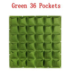 NEW Wall Hanging Pockets Planting Bags Flower Pot Home Garden Grow Bag Garden Planter Vertical Suculentas Plant Pot Home Decor