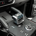 Original factory Crystal Gear Holder For Chery Jetour Traveller T2 2023 2024 Car Crystal Handle Gear Shift Knob With Blue light