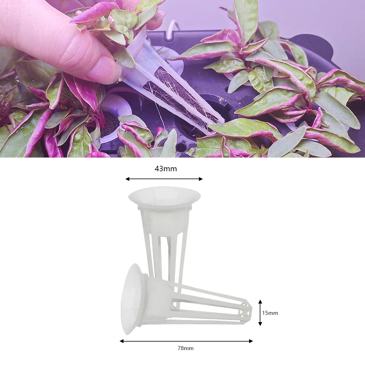 Hydroponic Supplement Seedling Pot Garden Planting Herb Germination Sponge Replacement Root Growing Sponge Supplemental Pod