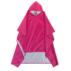 3-in-1 Multifunction Travel Waterproof Poncho Outdoors Rain Coat Shelter Camping Mat Backpack Cover Women Men Raincoat