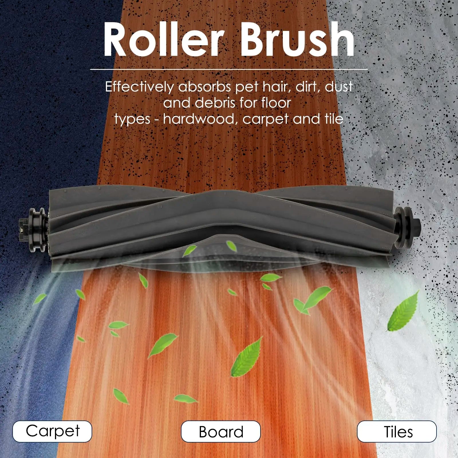 Main Brush For Xiaomi Robot Vacuum X20 + / X20 Plus For Dreame X30 Ultra/ X40 Ultra/ L10s Ultra/ L20 Ultra/ L10s Pro Ultra Parts