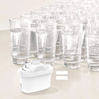 Water Filter Cartridges Compatible with Brita Maxtra+ Limescale Reduction Optimal Brita Pitcher Efficiency Pure Hydration 6 Pack