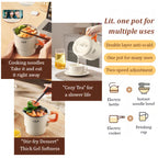 Home mini electric kettle folding outdoor travel portable insulation kettle small automatic electric hot water