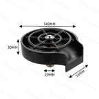Automatic Glass Cup Washer High Pressure Kitchen Faucet Glass Rinser Stainless Steel Bar Cup Cleaner for Kitchen Sinks Wash Tool