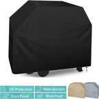 BBQ Grill Barbeque Cover Anti-Dust Waterproof Windproof Weber Charbroil Cover Outdoor Anti-UV Protective Large Barbecue Cover