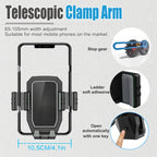 Car Windshield Dash Board Phone Holder 360 Degree Rotation Long Arm Gps Holder Strong Suction Cup Dashboard Nrack