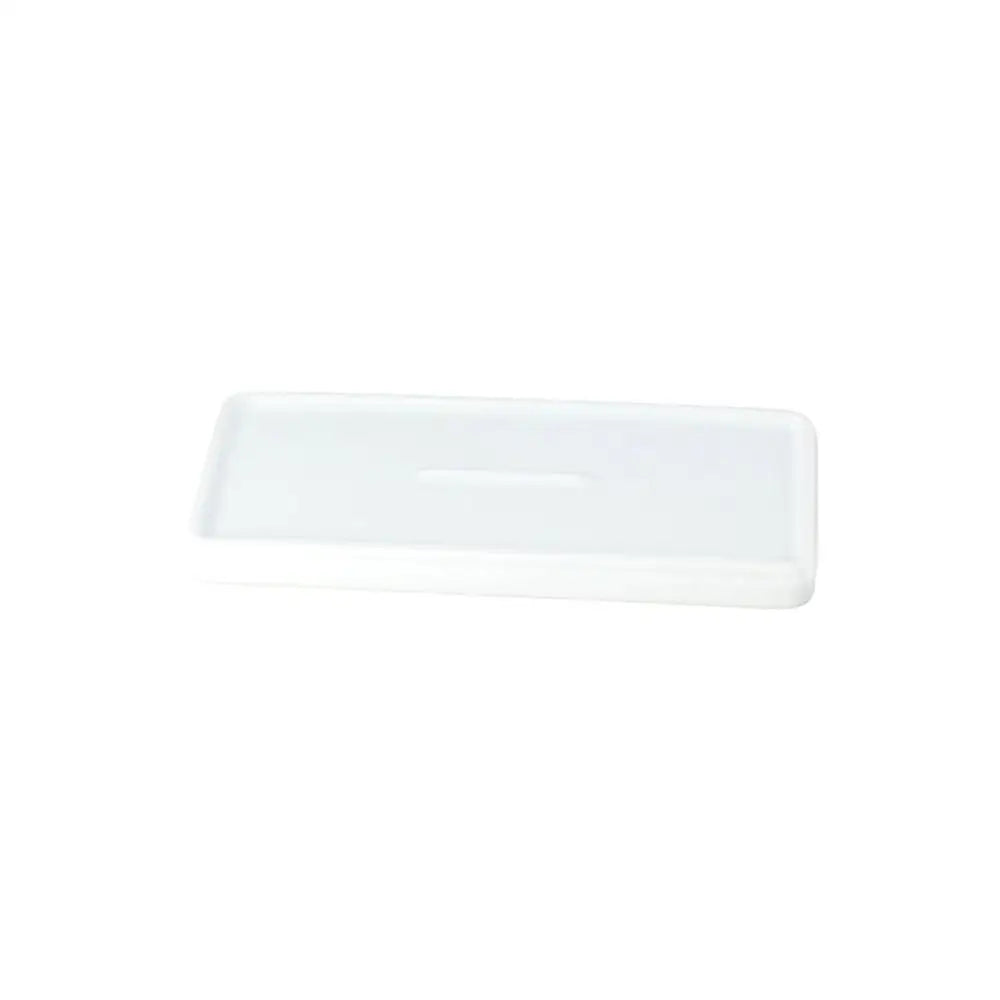 Bathtub Kitchen Porcelain Rectangular White Sink Organizer Vanity Tray Storage Holder Storage Plate