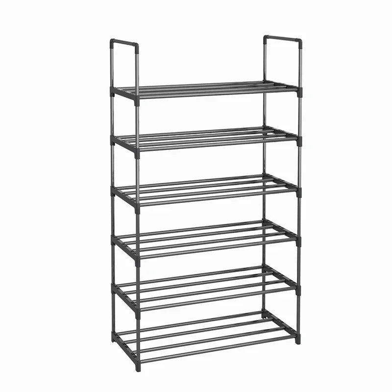 Multi-layer simple dustproof shoe rack space-saving home shoe cabinet suitable for placing at the door easy to assemble