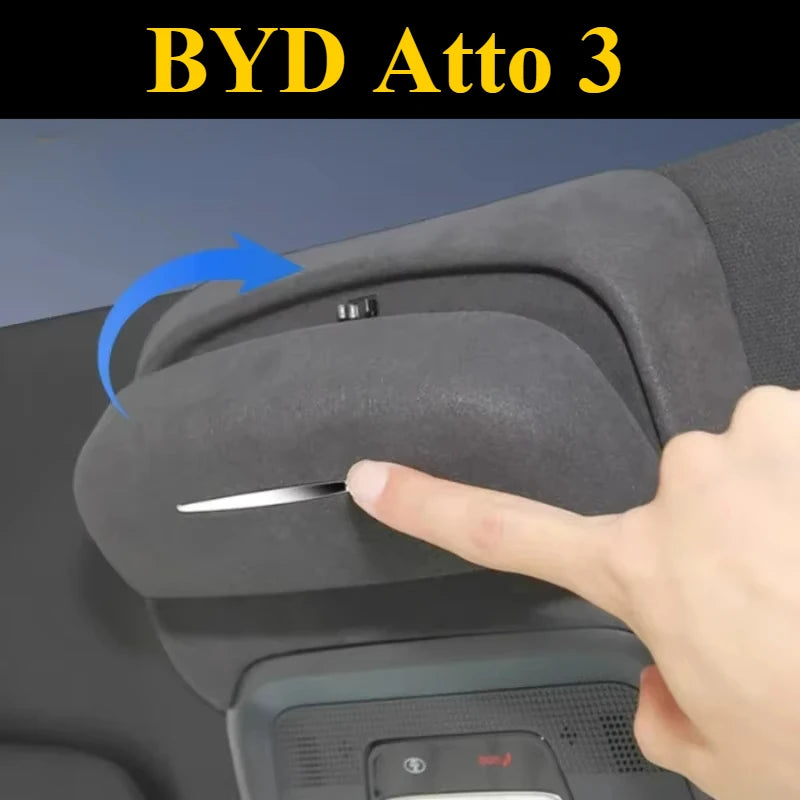 Easily Installable Car Glasses Holder for BYD Seal atto 3 Yuan PLUS Song L  2024 -high volume Sunglasses Case Car Glasses Holder