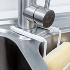 Kitchen Metal Sink Drying Holder Sink Rack Wall Sucker Sponge Storage Soap Stand Dish Cloth Shelf Organizer Products